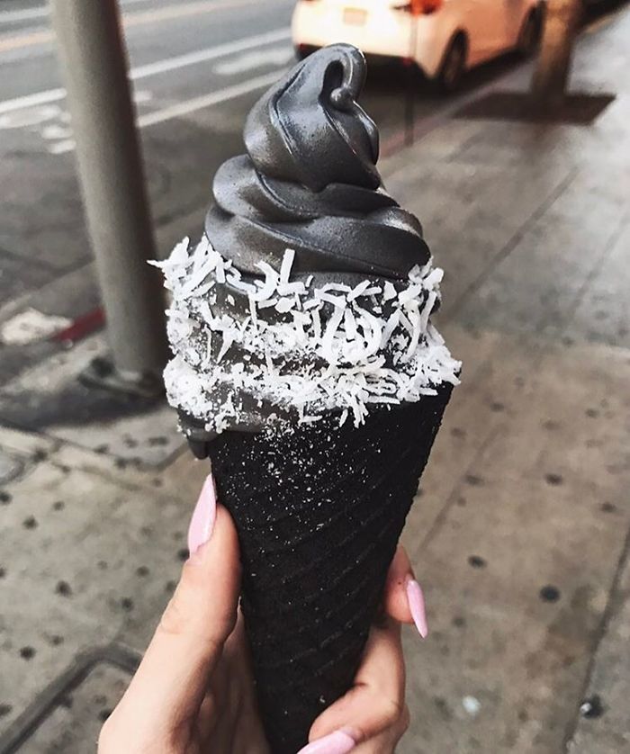 black icecream